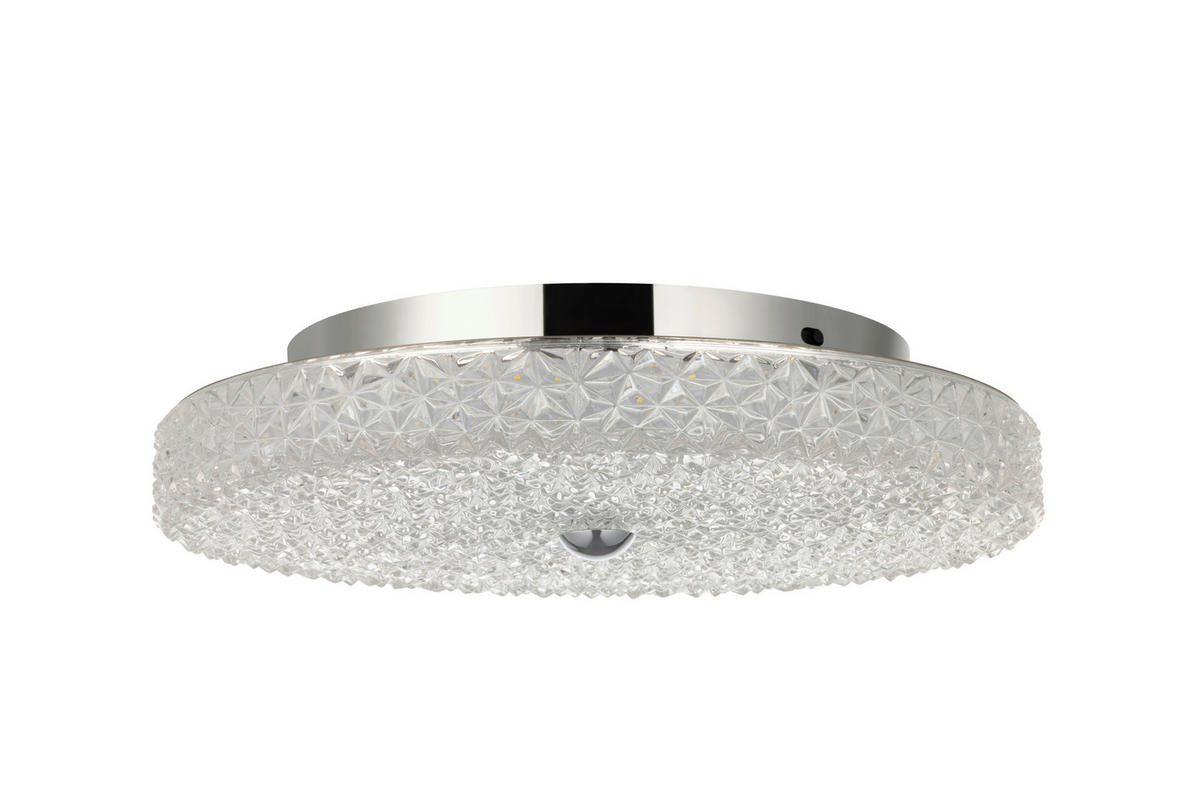 LED-TAKLAMPA 21 W 40/9,5 cm  - klar, Klassisk, metall/glas (40/9,5cm) - Glandor