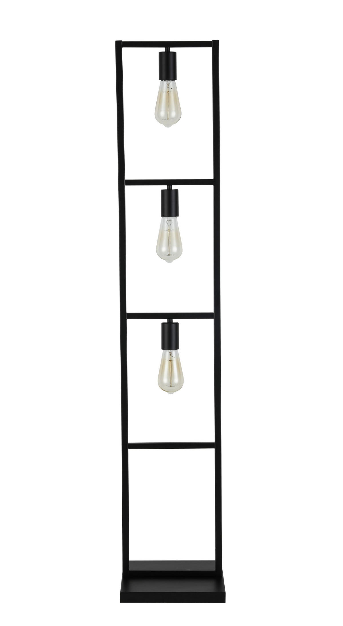 LAMPADAR - negru, Konventionell, plastic/metal (25/25/132cm) - Marama