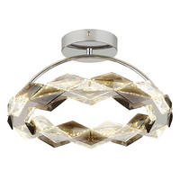 LED-DECKENLEUCHTE 24 W  37,5/21,5 cm    - Klar, Design, Kunststoff/Metall (37,5/21,5cm) - Globo