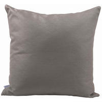 OUTDOOR-KISSEN Raute  - Hellgrau, Basics, Textil (55/55cm) - Stern