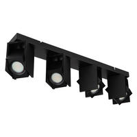 STRAHLER Rory 61,2/8,4/15,7 cm   - Schwarz, Design, Metall (61,2/8,4/15,7cm) - Globo