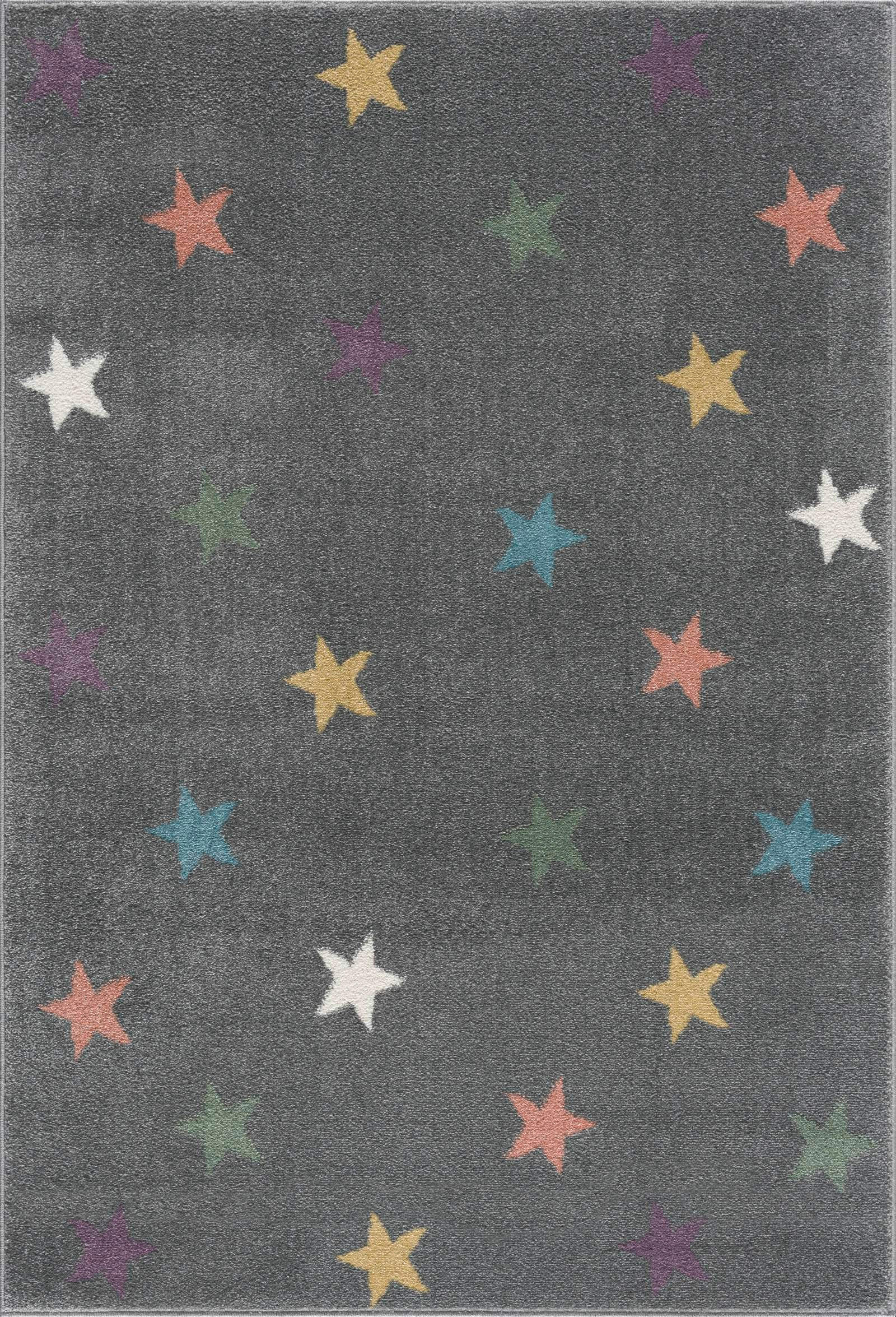 KINDERTEPPICH Happy Rugs  - Silberfarben, Basics, Textil (100/160cm) - Ben'n'jen