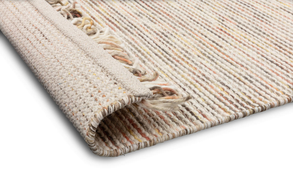 HANDWEBTEPPICH 70/140 cm Arina Beige rechteckig  - Beige, KONVENTIONELL, Textil (70/140cm) - Schöner Wohnen