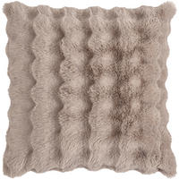 KISSENHÜLLE ALINE 45/45 cm  - Taupe, Basics, Textil (45/45cm)
