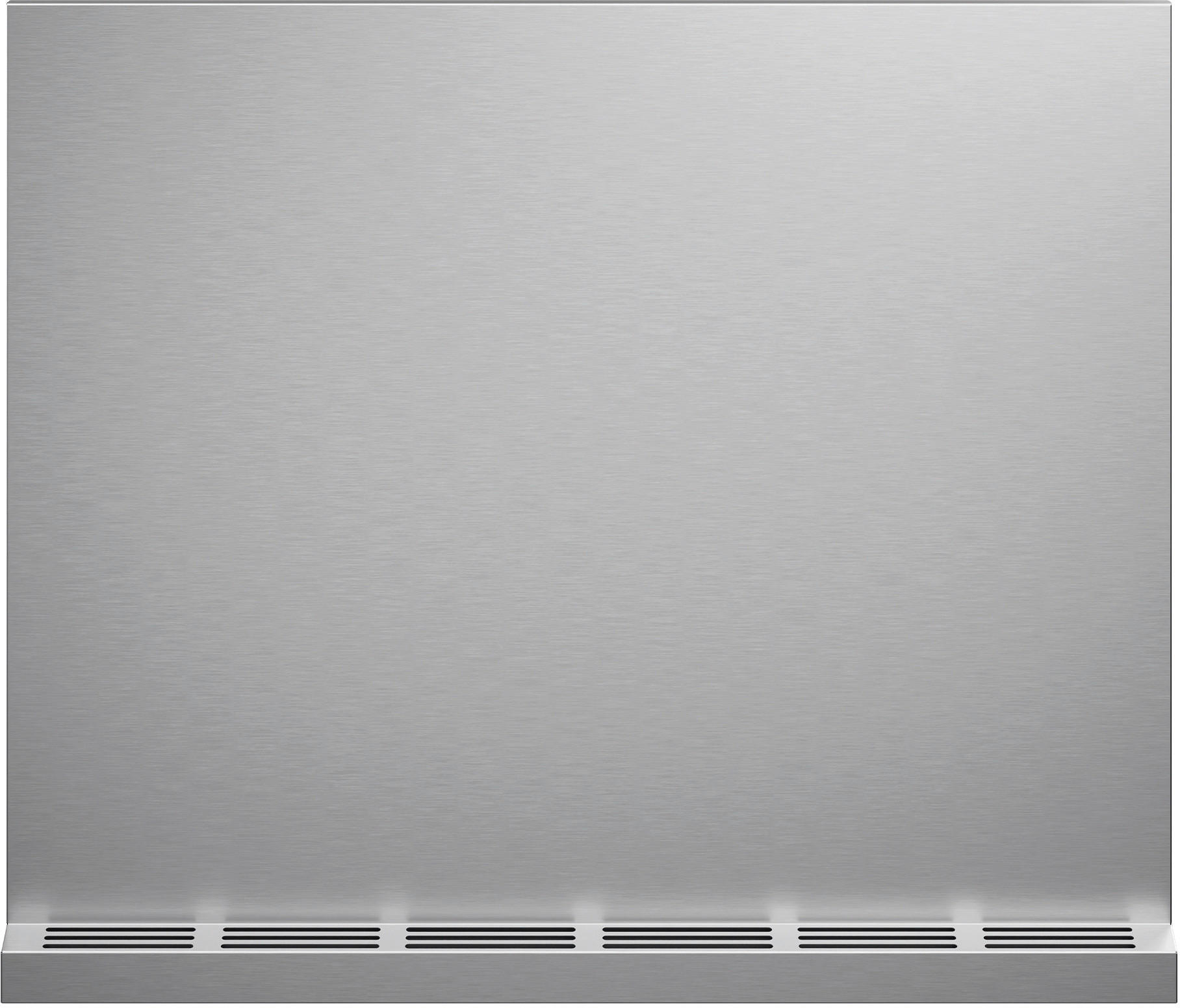 RÜCKWAND 89,6/75/4,2 cm  - Edelstahlfarben, Basics, Metall (89,6/75/4,2cm) - SMEG