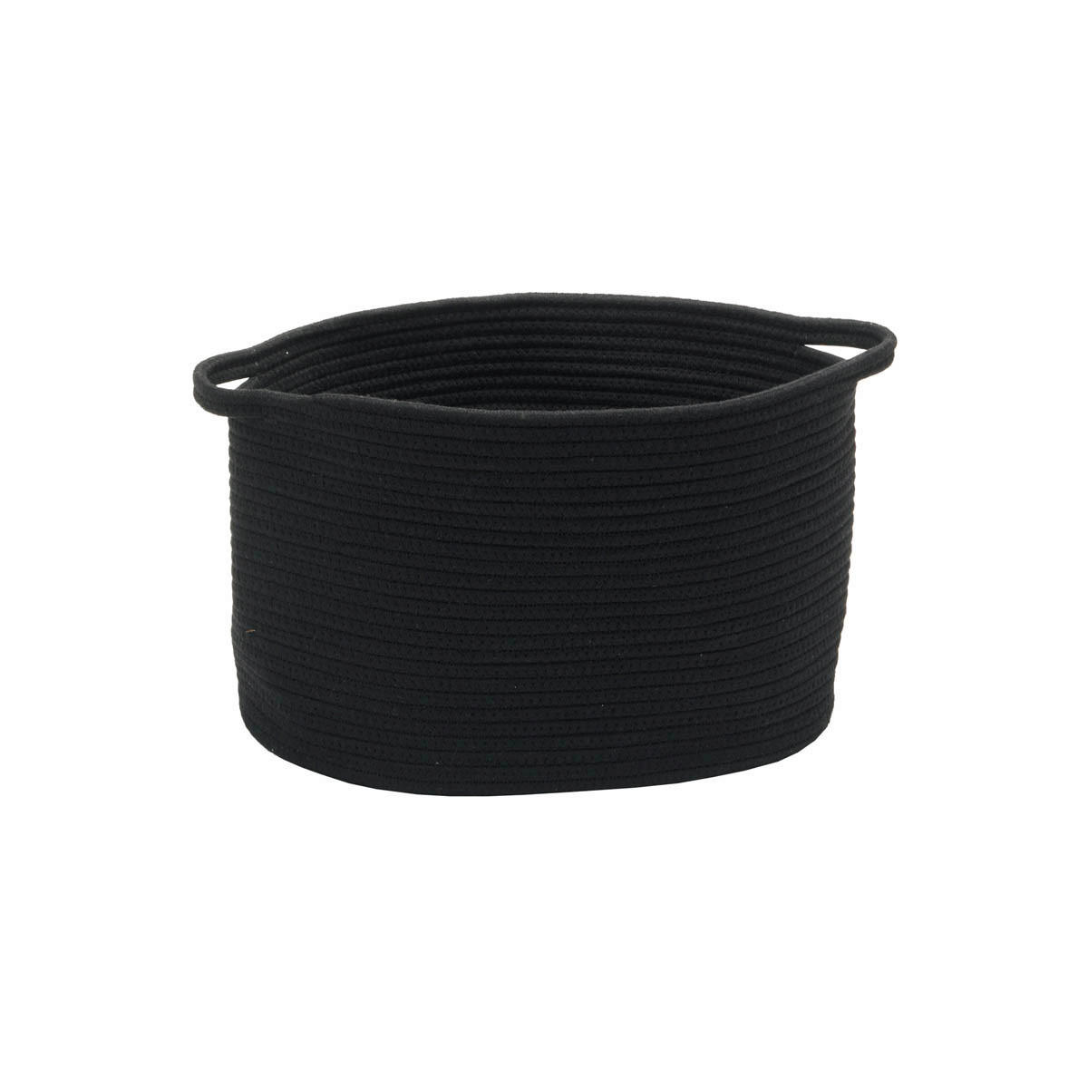 AUFBEWAHRUNGSKÖRBCHEN  - Schwarz, Basics, Textil (27/38/24cm) - Aquanova