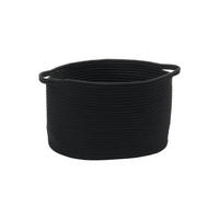 AUFBEWAHRUNGSKÖRBCHEN  - Schwarz, Basics, Textil (27/38/24cm) - Aquanova