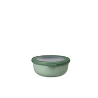 VORRATSDOSE CIRQULA 0.75 L  - Transparent/Salbeigrün, KONVENTIONELL, Kunststoff (17/7/16cm) - Mepal