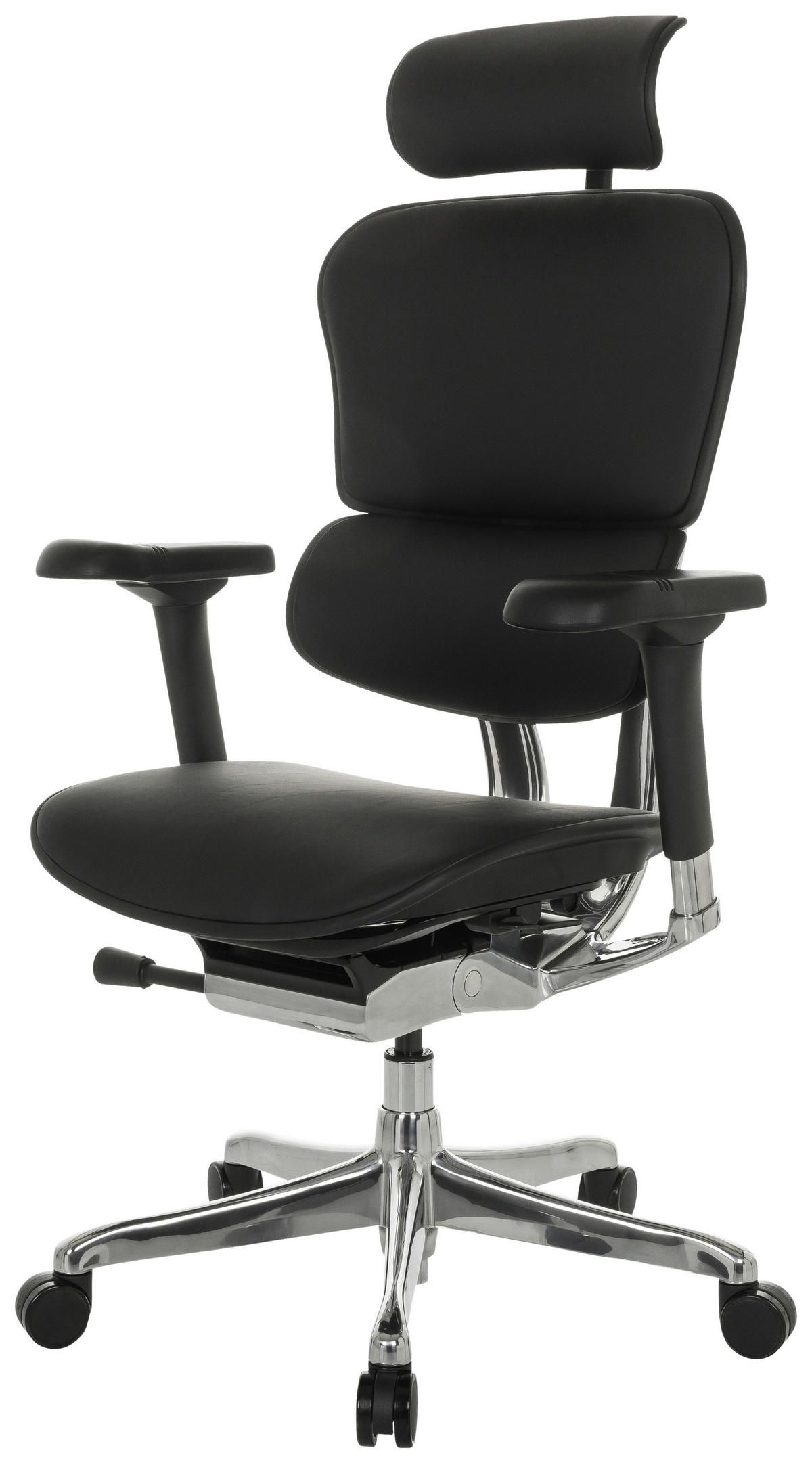 OTOČNÁ ŽIDLE, černá - černá/barvy stříbra, Moderní, kov/plast (78/117 - 136/64cm) - MID.YOU