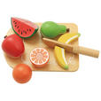 SCHNEIDESET OBST - Gelb/Rot, Basics, Holz (14,5/20cm) - My Baby Lou