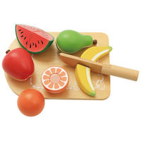 SCHNEIDESET OBST - Gelb/Rot, Basics, Holz (14,5/20cm) - My Baby Lou