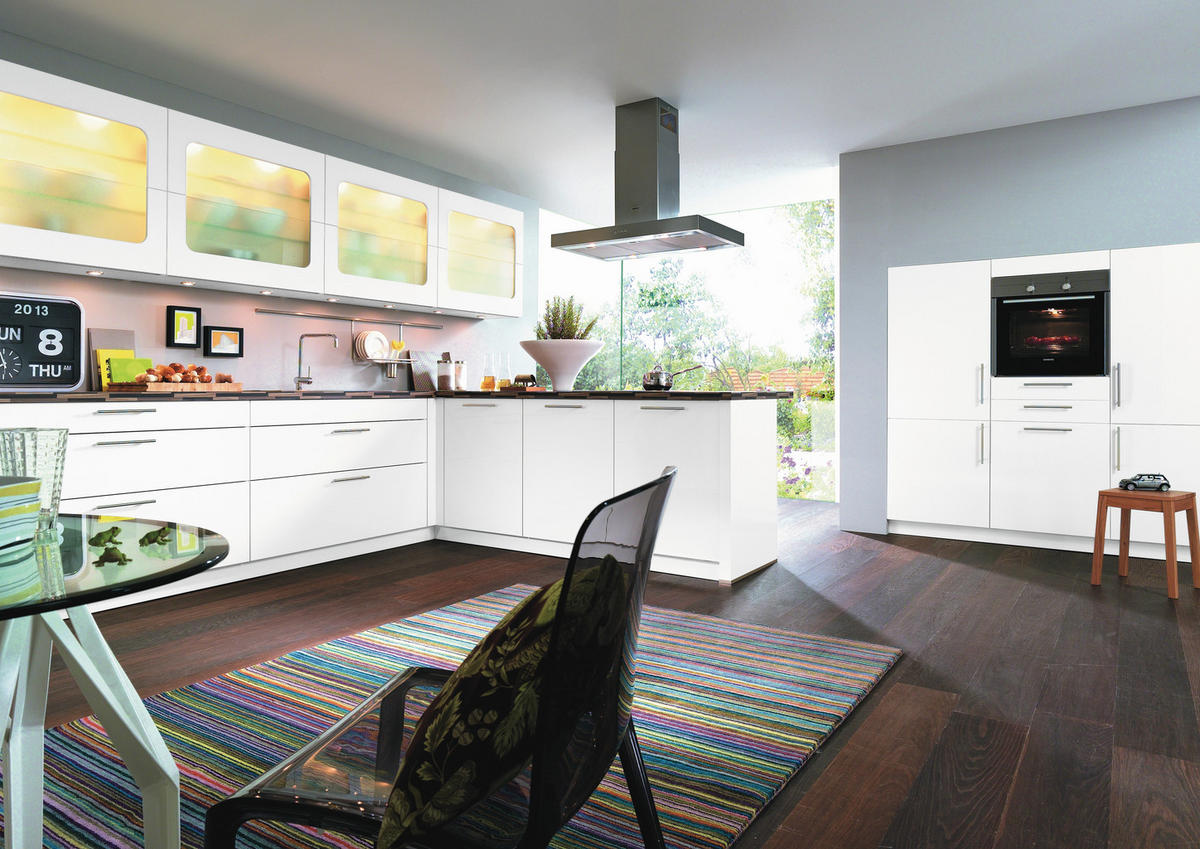 novel kuhinja po mjeri - bijela, Design, drvni materijal - Novel