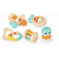 GREIFLING  - Multicolor, Basics, Holz/Kunststoff (0,5kg) - Hape