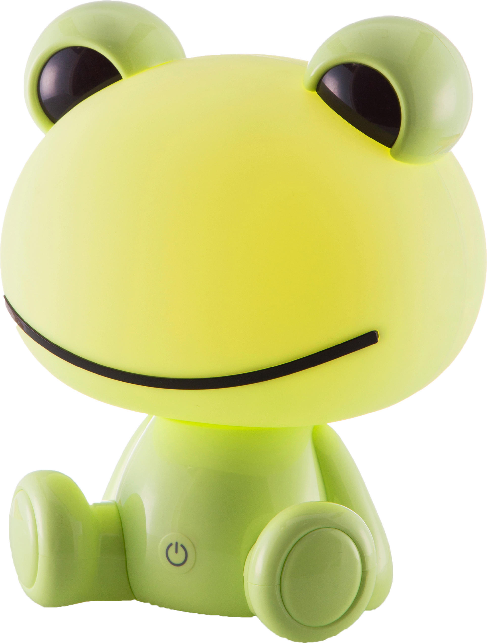 OTROŠKA NOČNA SVETILKA  FROG /55 lm/3000 K// - zelena, Basics, umetna masa (30/30/16.5cm)