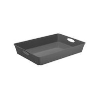 TISCHORGANIZER  - Schwarz, Basics, Kunststoff (37,5/6/27cm) - Rotho
