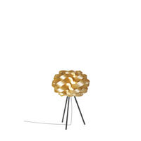 TISCHLEUCHTE - Goldfarben, KONVENTIONELL, Kunststoff/Metall (40/62cm)