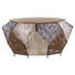 COUCHTISCH in Holz, Metall, Textil 85/85/45 cm - Multicolor/Schwarz, Design, Holz/Textil (85/85/45cm) - Carryhome COUCHTISCH in Holz, Metall, Textil 85/85/45 cm - Multicolor/Schwarz, Design, Holz/Textil (85/85/45cm) - Carryhome