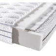 TASCHENFEDERKERNMATRATZE 90/190 cm Höhe ca. 24 cm  - Weiß, Basics, Textil (90/190cm) - Novel