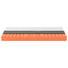 GELSCHAUMMATRATZE Primus 230 140/200 cm 18 cm - Dunkelgrau/Weiß, Basics, Textil (140/200cm) - Schlaraffia