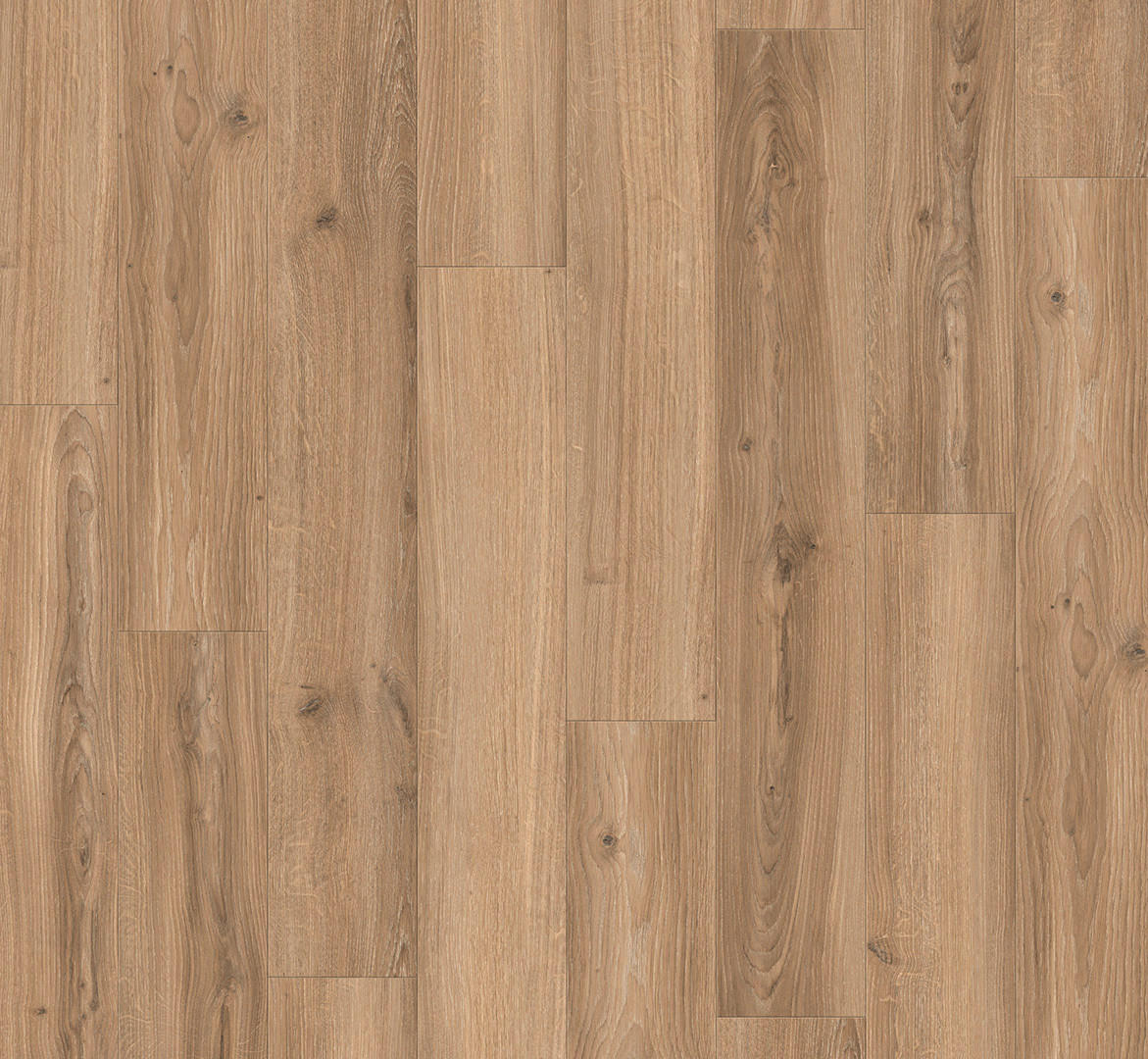 LAMINATBODEN Laminat Basic 400  per  m² - Eichefarben, Basics, Holzwerkstoff (128.5/19.4/0.8cm) - Parador