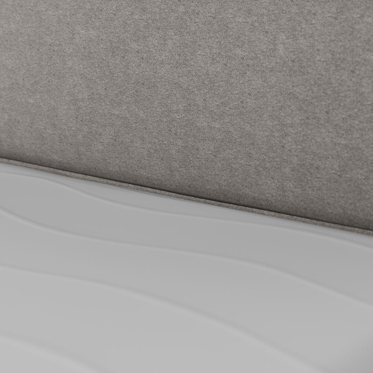 POSTELJA BOXSPRING 180 cm   x 200 cm  , karton, leseni material srebrne barve  - srebrne barve, Moderno, kovina/umetna masa (180/200cm) - MID.YOU
