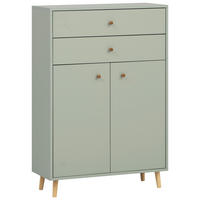 MIDISCHRANK 77/113,4/33,1 cm  - Eichefarben/Eschefarben, MODERN, Holz/Holzwerkstoff (77/113,4/33,1cm) - Stylife