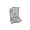 SESSELAUFLAGENSET Blätter  - Beige/Grau, Basics, Textil (50/7/120cm)