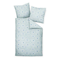 BETTWÄSCHE Seersucker 135/200 cm  - Blau, Basics, Textil (135/200cm) - Janine