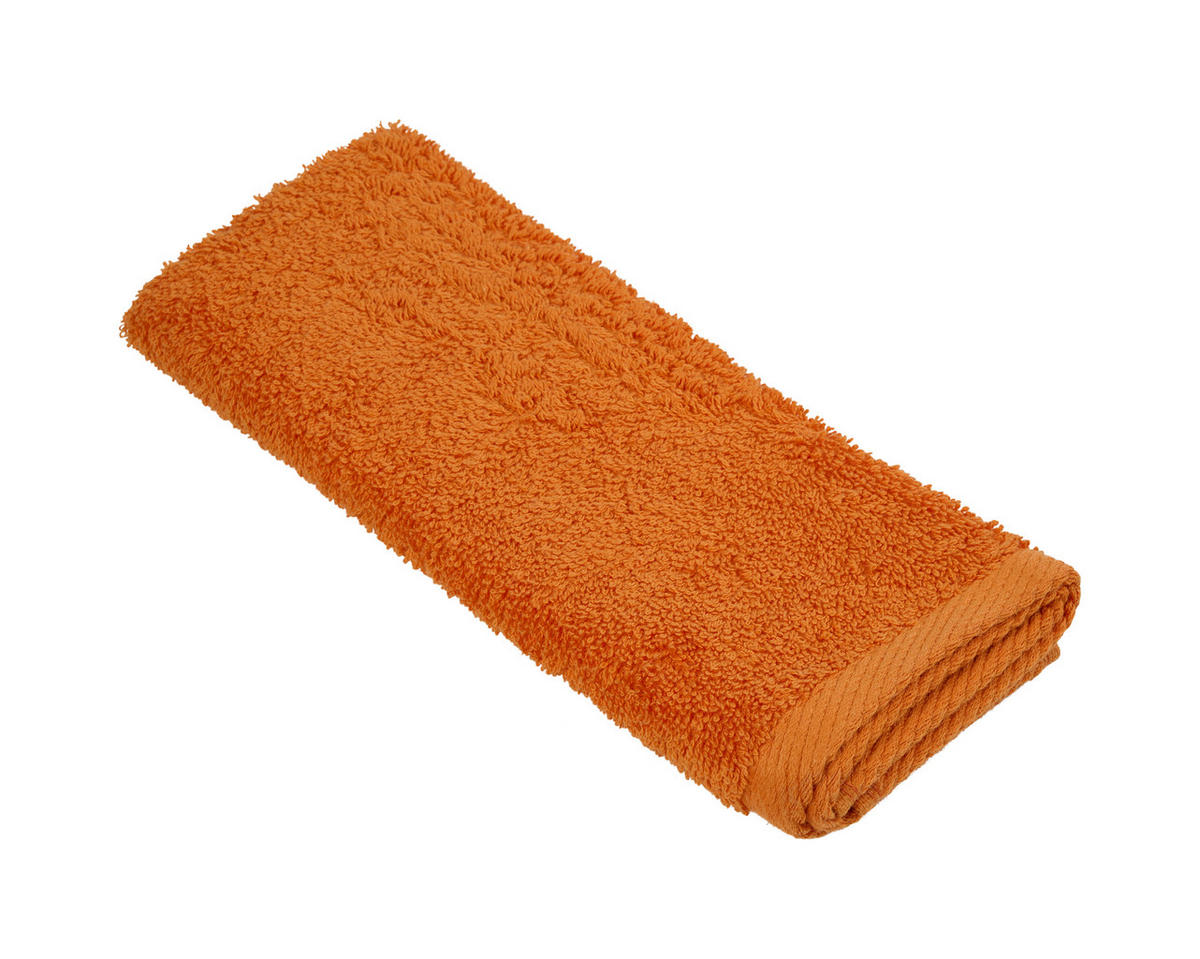 GÄSTETUCH Palma Orange 30/50 cm  - Orange, Basics, Textil (30/50cm) - Esposa