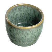 EIERBECHER Keramik  - Grün, LIFESTYLE, Keramik (5,2/4/5,2cm) - Leonardo