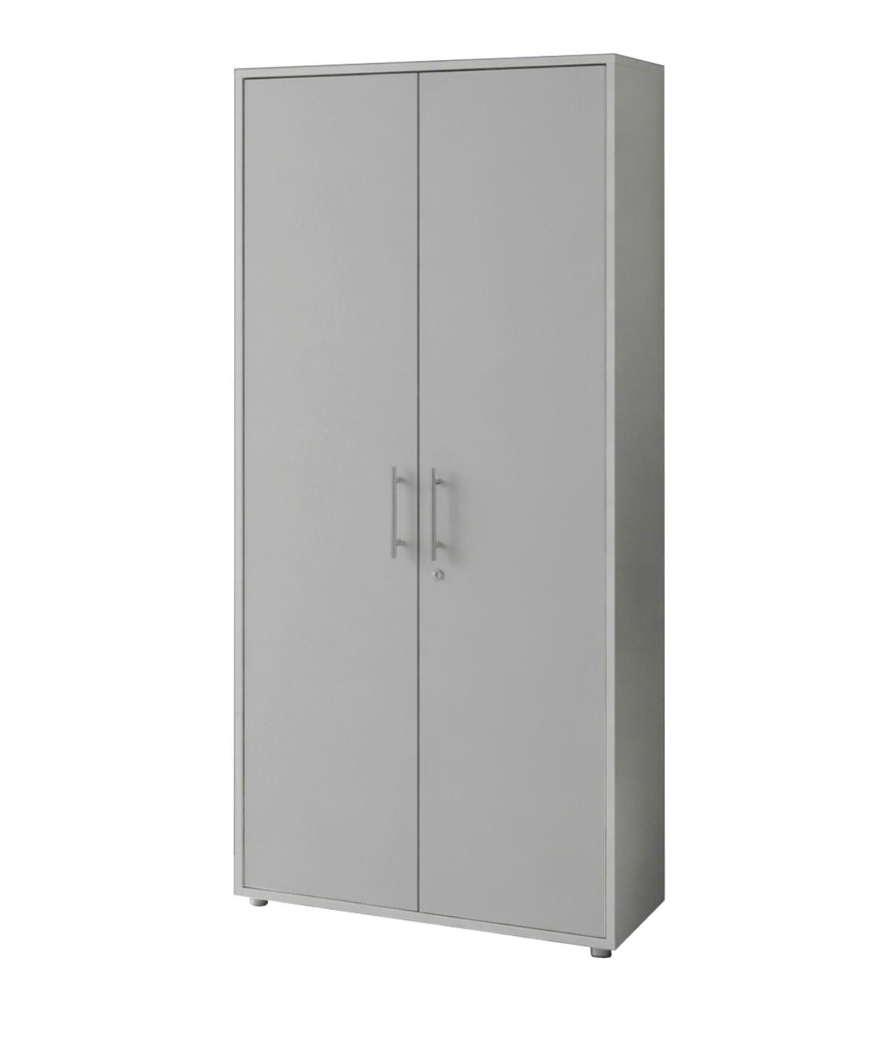 AKTENSCHRANK Hellgrau  - Hellgrau, MODERN, Holzwerkstoff (84,4/185,6/33cm) - MID.YOU