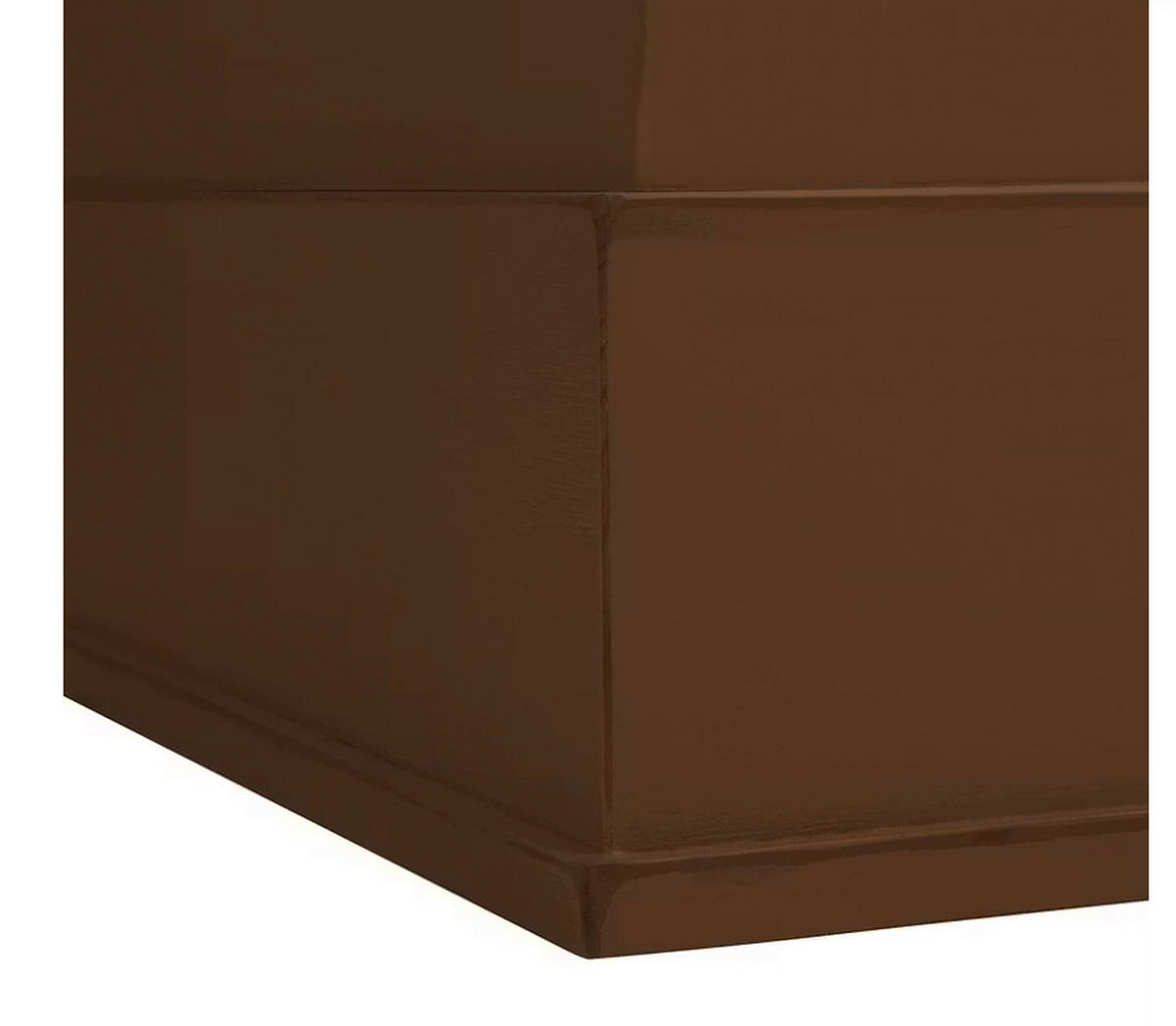 BÜCHERWAND Pinie massiv Creme, Nussbaumfarben  - Nussbaumfarben/Creme, LIFESTYLE, Holz/Metall (214/238,5/46,5cm) - Livetastic