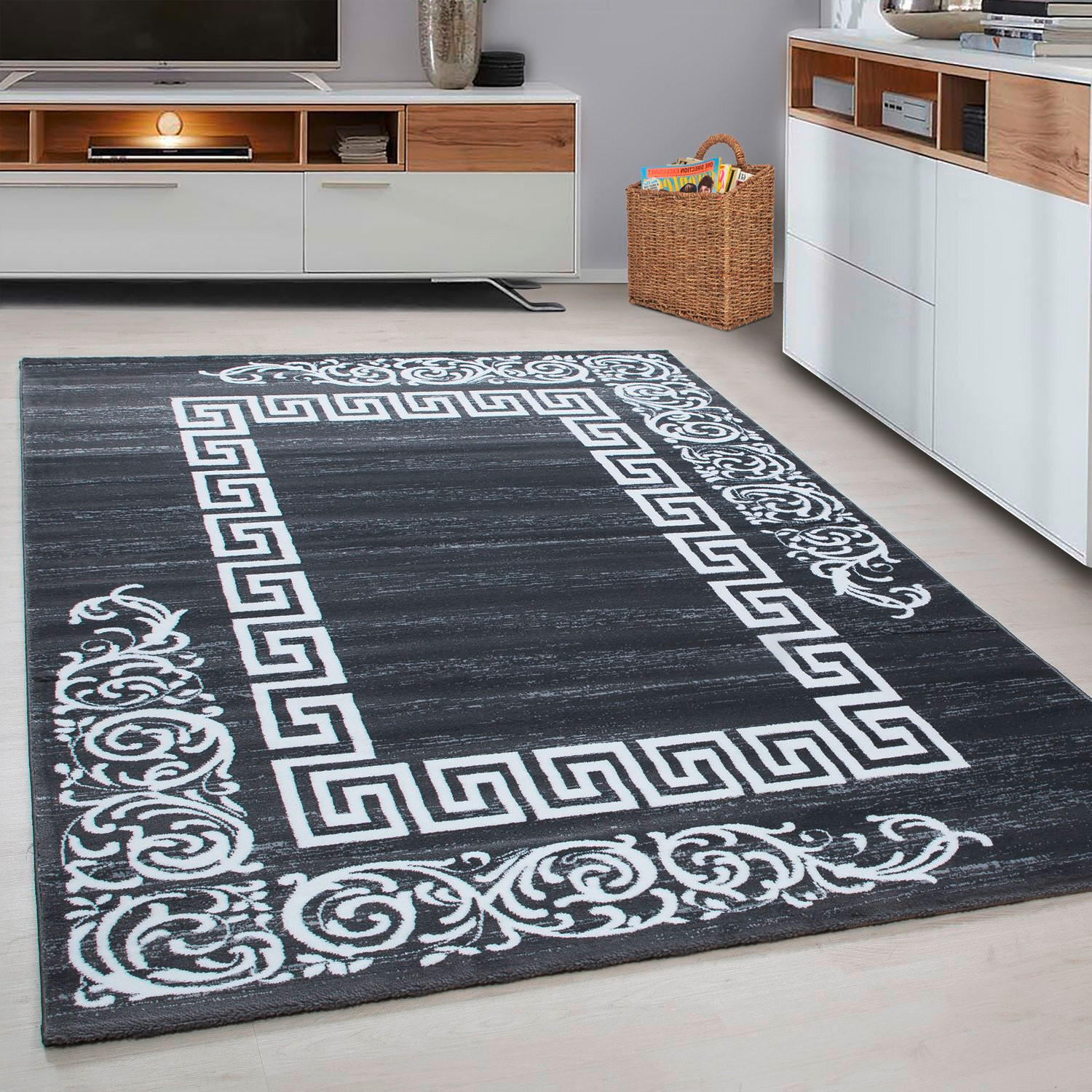 TKANI TEPIH 160/230 cm   siva  Miami  - siva, Trend, tekstil (160/230cm) - Novel