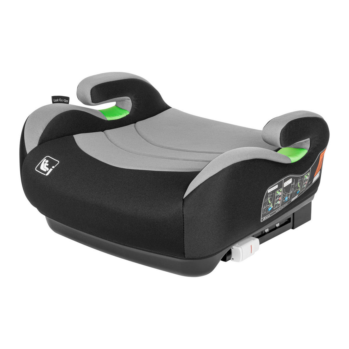 KINDERAUTOSITZ Luuk Fix i-Size  - Grau, Basics, Kunststoff (42/39,5/22cm) - Lionelo