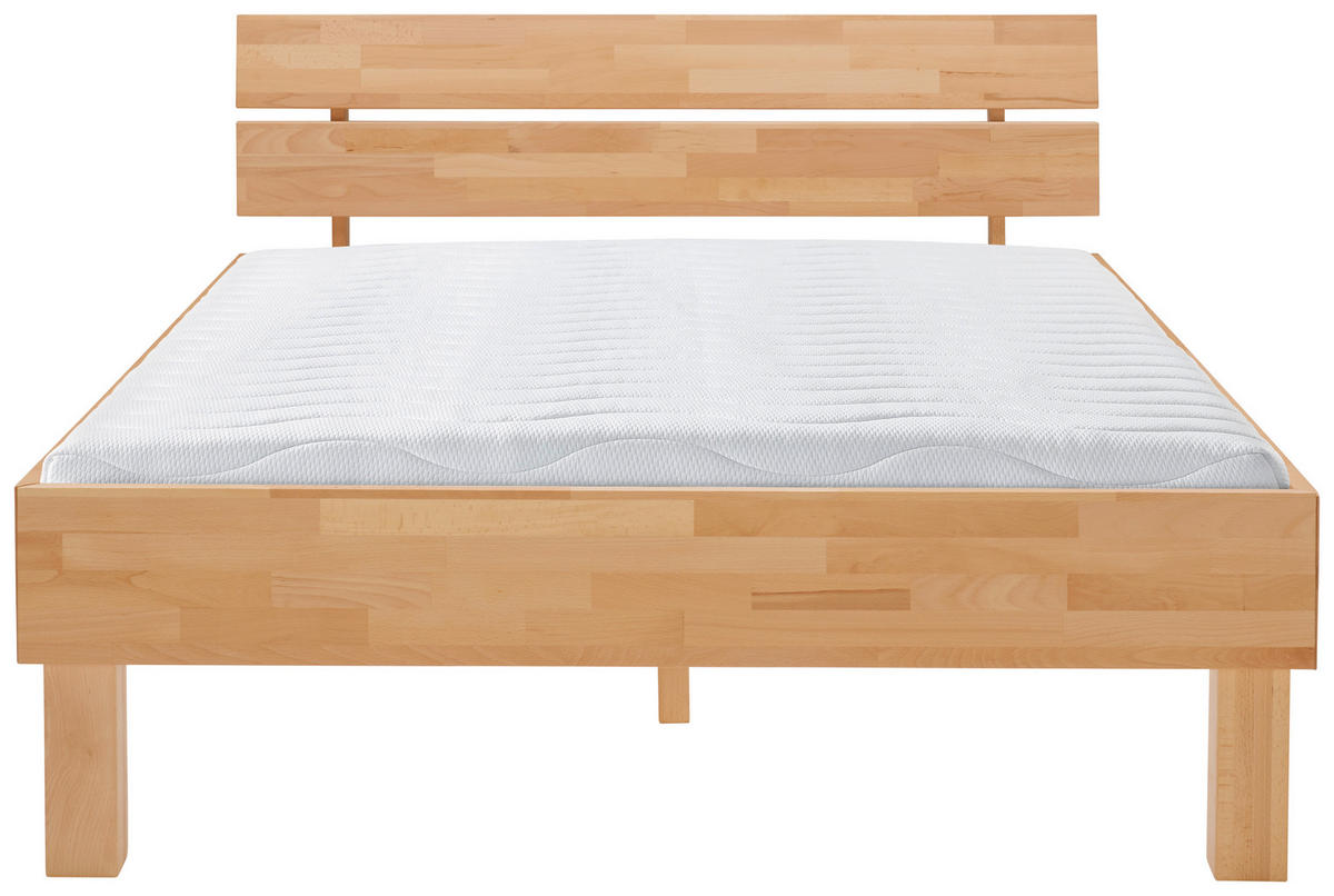POSTEĽ, 140/200 cm farba buka - farba buka, Natur, drevo (140/200cm) - Carryhome
