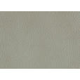 3-SITZER-SOFA in Leder Hellgrau  - Hellgrau/Schwarz, Design, Leder/Metall (190/84/99cm) - Dieter Knoll
