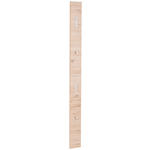 GARDEROBENPANEEL 16/180/2 cm  - Eichefarben, Design, Holzwerkstoff (16/180/2cm) - Moderano