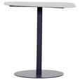 BEISTELLTISCH 50/38/50 cm Grau organisch  - Grau, Design, Metall (50/38/50cm) - Landscape