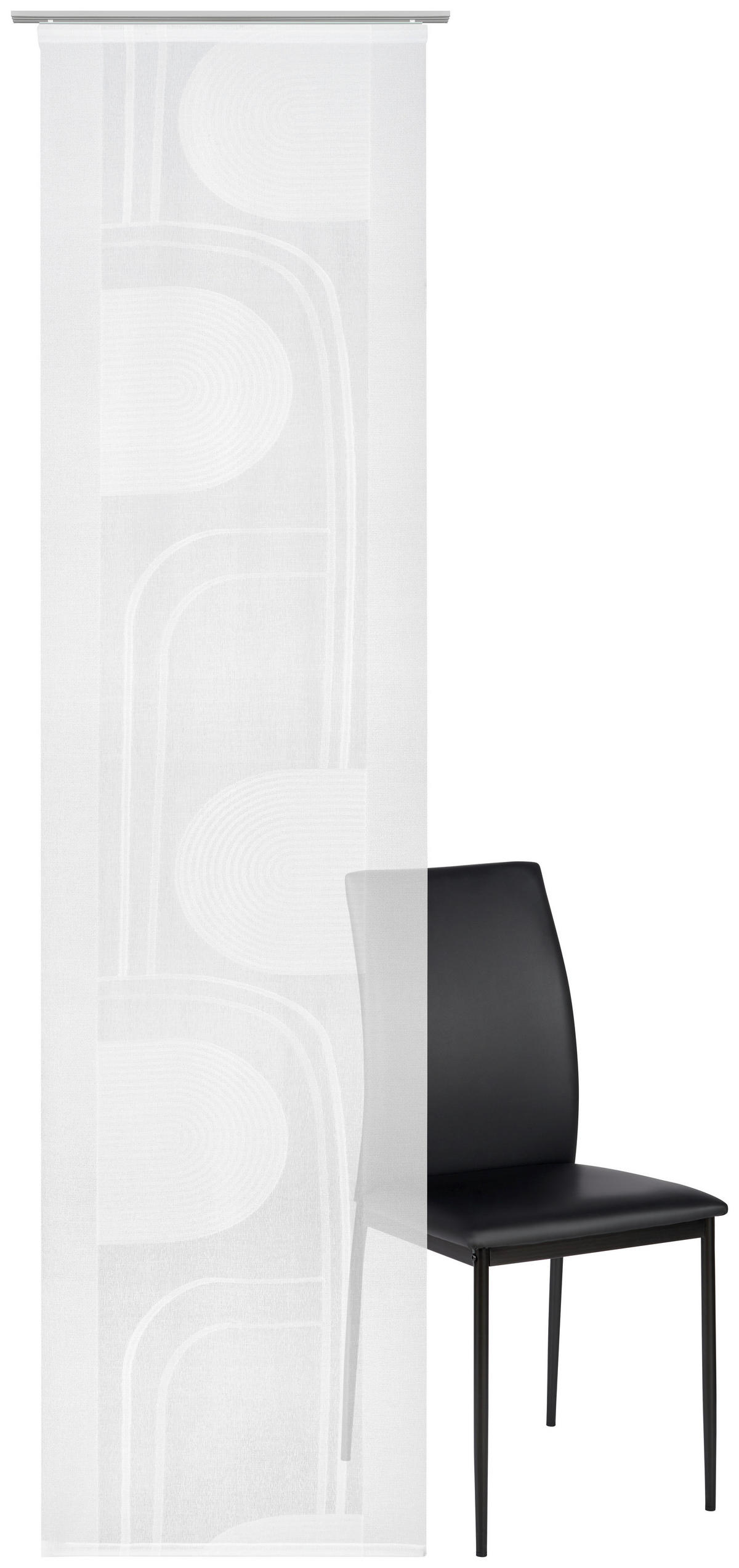 PANELOVÝ ZÁVĚS, 60/255 cm - přírodní barvy, Design, textil (60/255cm) - Novel