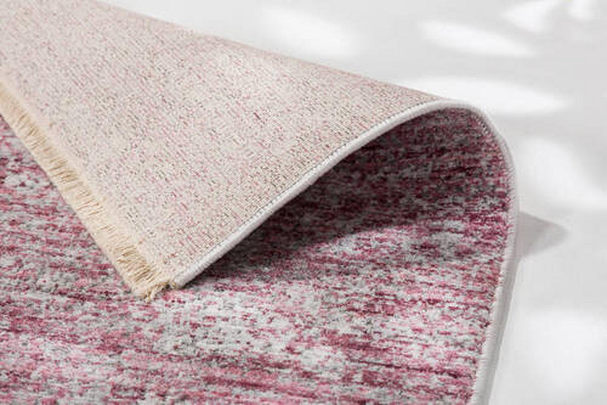 WEBTEPPICH 160/230 cm Charme Pink  - Pink, KONVENTIONELL, Textil (160/230cm) - Schöner Wohnen