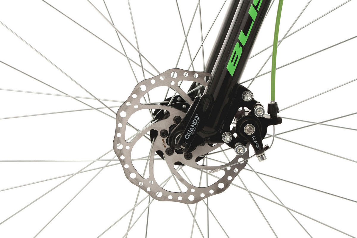 MOUNTAINBIKE 26 Zoll  - Schwarz/Grün, Basics, Metall - KS Cycling