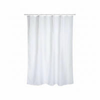 DUSCHVORHANG SNOW 140/180 cm  - Weiß, Basics, Textil (140/180cm) - MSV