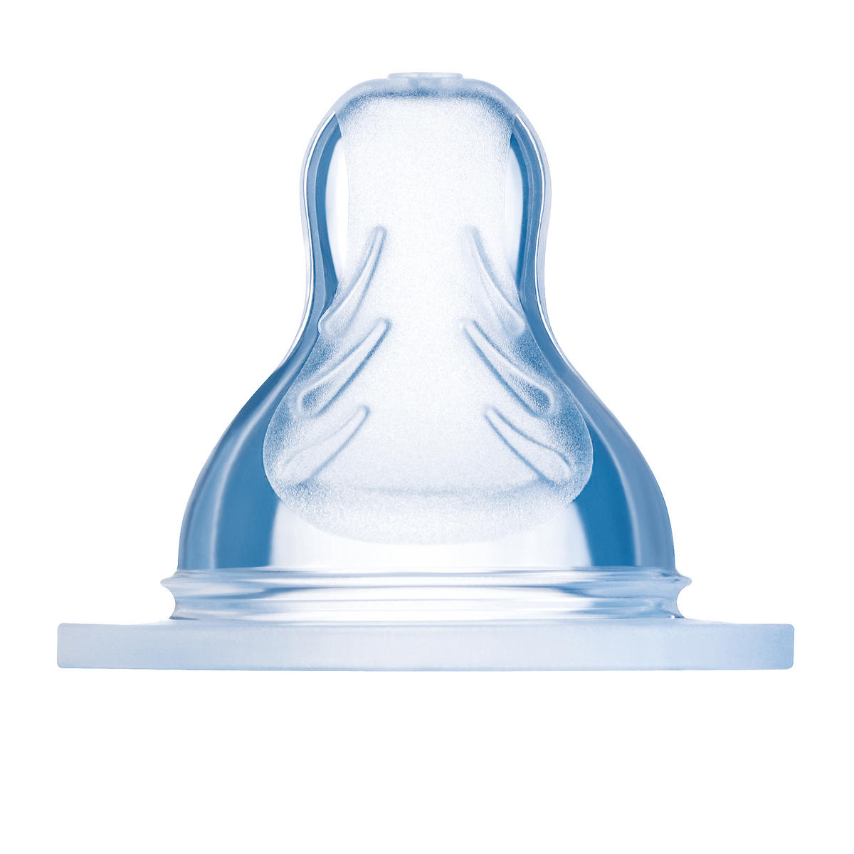 FLÄSCHCHENSAUGER  - Transparent, Basics, Kunststoff (9,5/12,0/5,6cm) - MAM