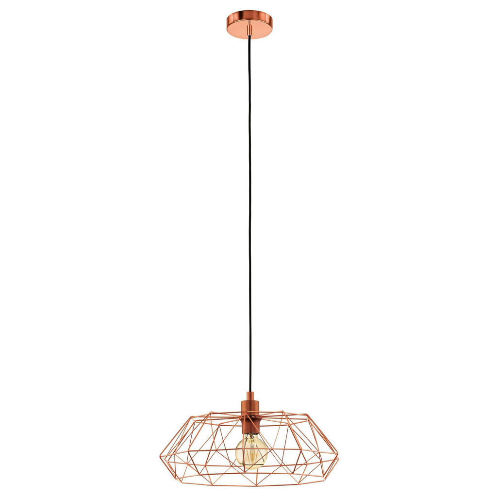 Eglo ZÁVĚSNÉ SVÍTIDLO, E27/60 W, 45,5/110 cm