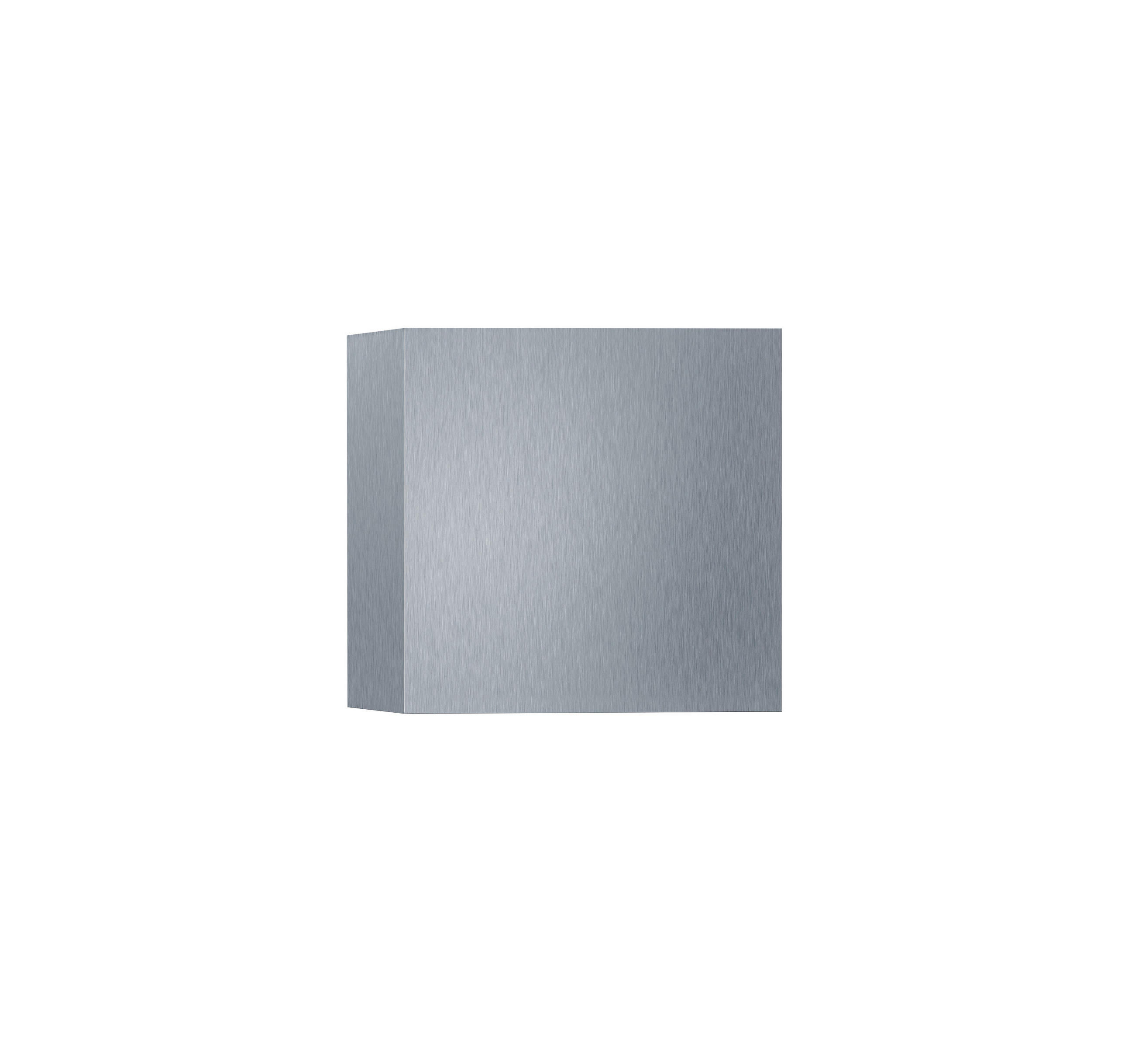 AUßENWANDLEUCHTE   - Nickelfarben, Design, Metall (10/10/10cm) - Helestra