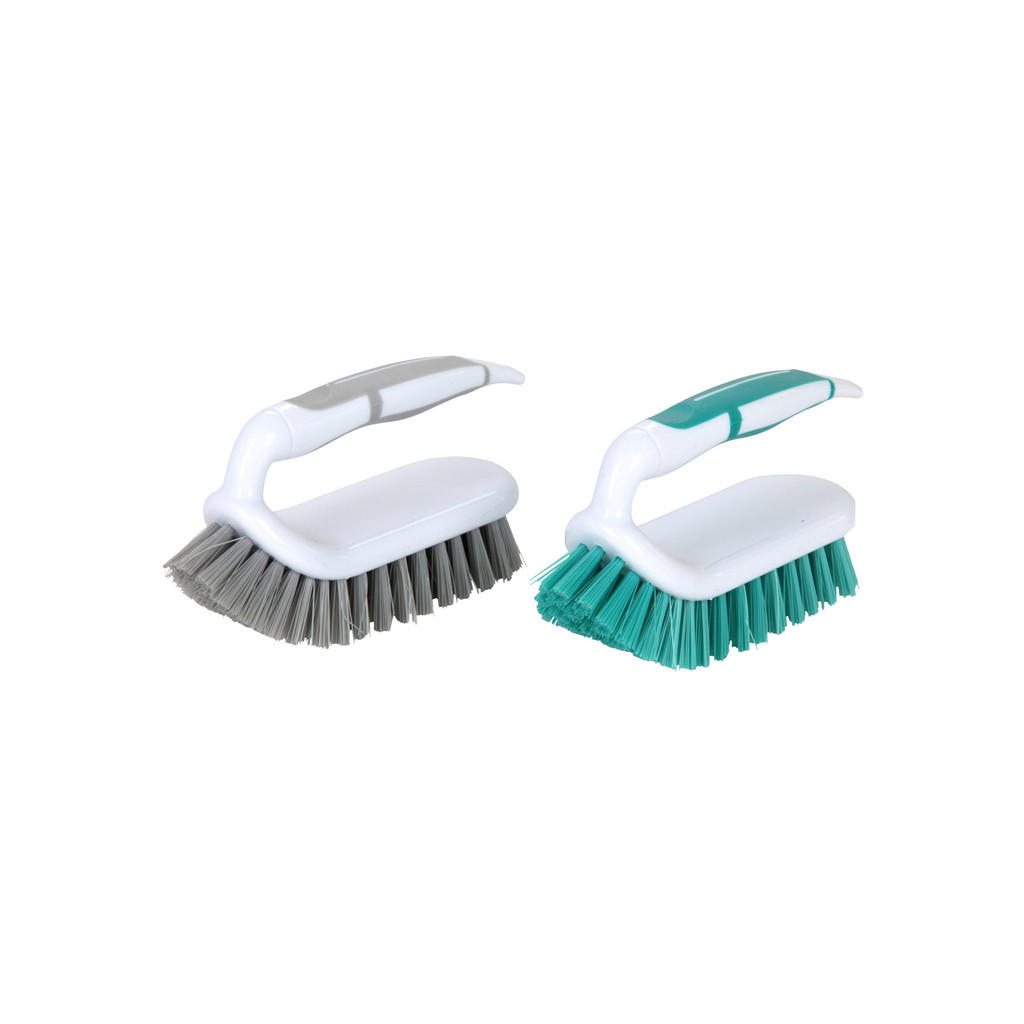 Scheuerbürste L: 16 Cm Kunststoff-Borsten Ergonomisch