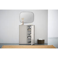 SCHUHSCHRANK  in 97,5/120/34 cm  - Kaschmir/Anthrazit, Konventionell, Holzwerkstoff/Kunststoff (97,5/120/34cm) - Xora