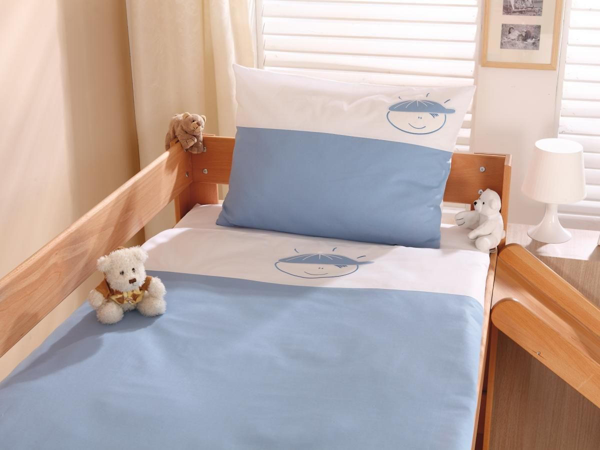 Kinderbettwäsche 140x200 cm Relita Comic Baumwolle