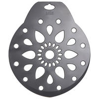 KUCHENSCHABLONE - Dunkelgrau, KONVENTIONELL, Kunststoff (28cm) - Birkmann