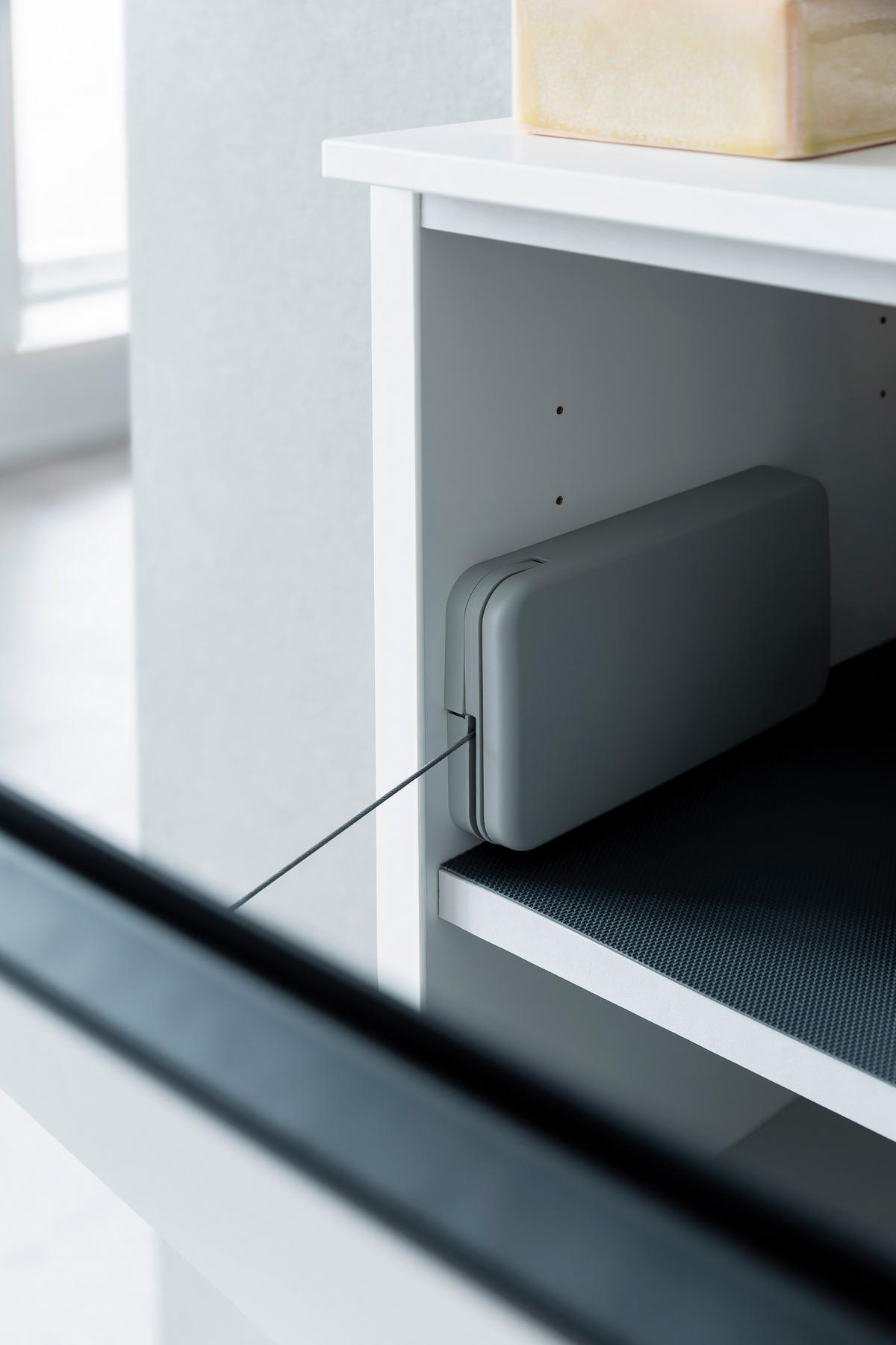 GARDEROBE 4-teilig  in 200/200/30 cm  - Weiss/Eichefarben, Design, Holz/Holzwerkstoff (200/200/30cm) - Moderano
